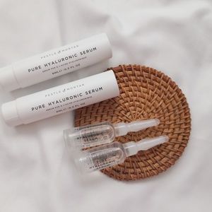 2 New Pestle & Mortar Pure Hyaluronic Serum 0.2oz/ 6ml Travel Size